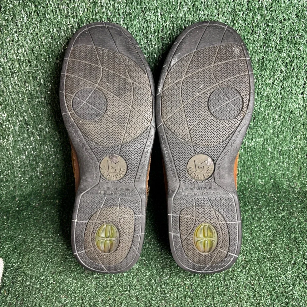 Mephisto Spinnaker Air Bag System Comfort Leather Boat Shoes Brown Mens Size 10